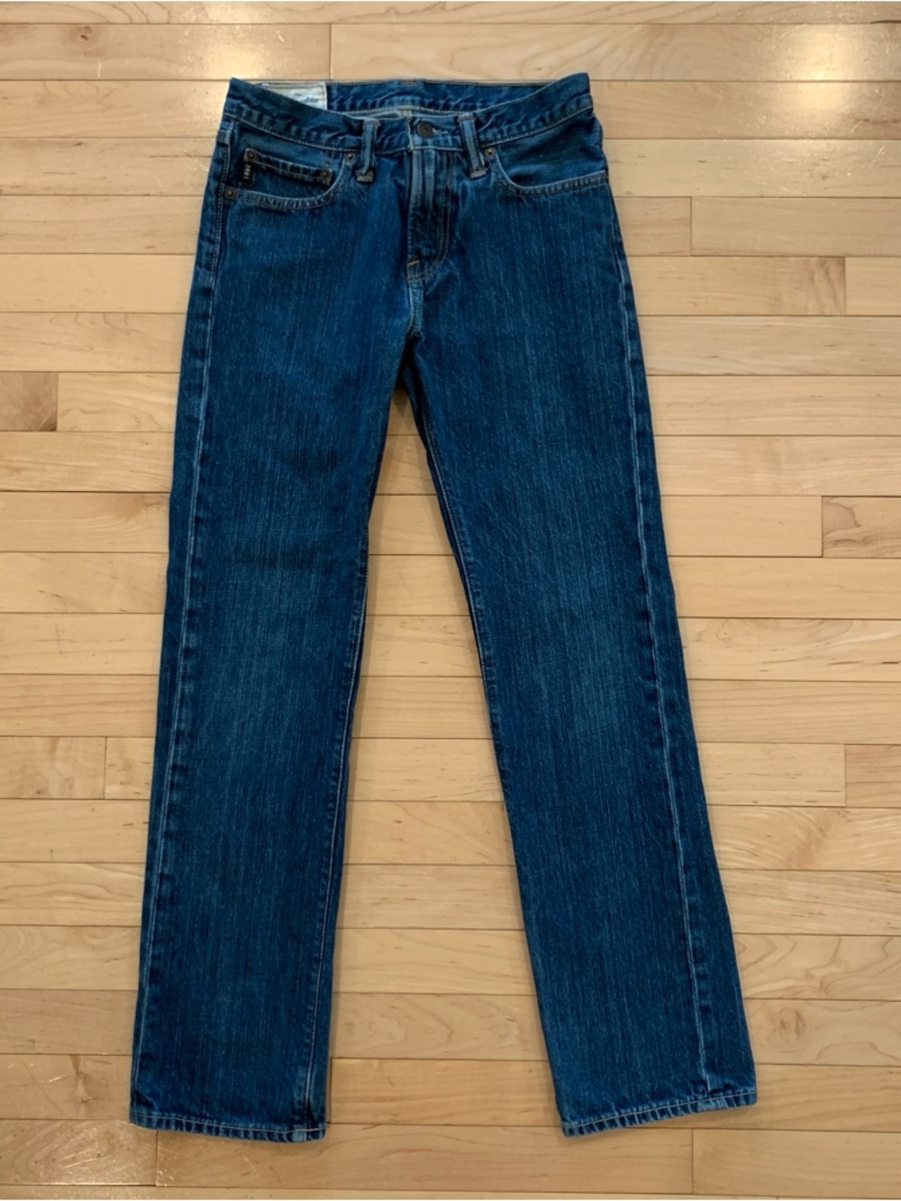 Abercrombie Kids Denim Jeans youth boys size 16 slim (16S) slim straight pants
